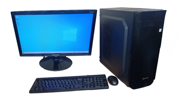 Imagen Kit Oficina, Monitor, Teclado, Mouse y Computador de Escritorio